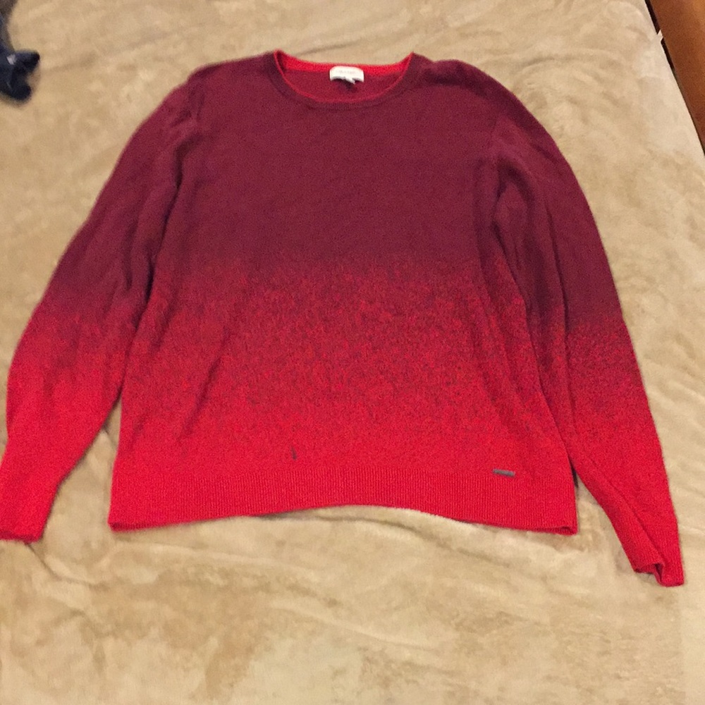 Men’s CK red sweater